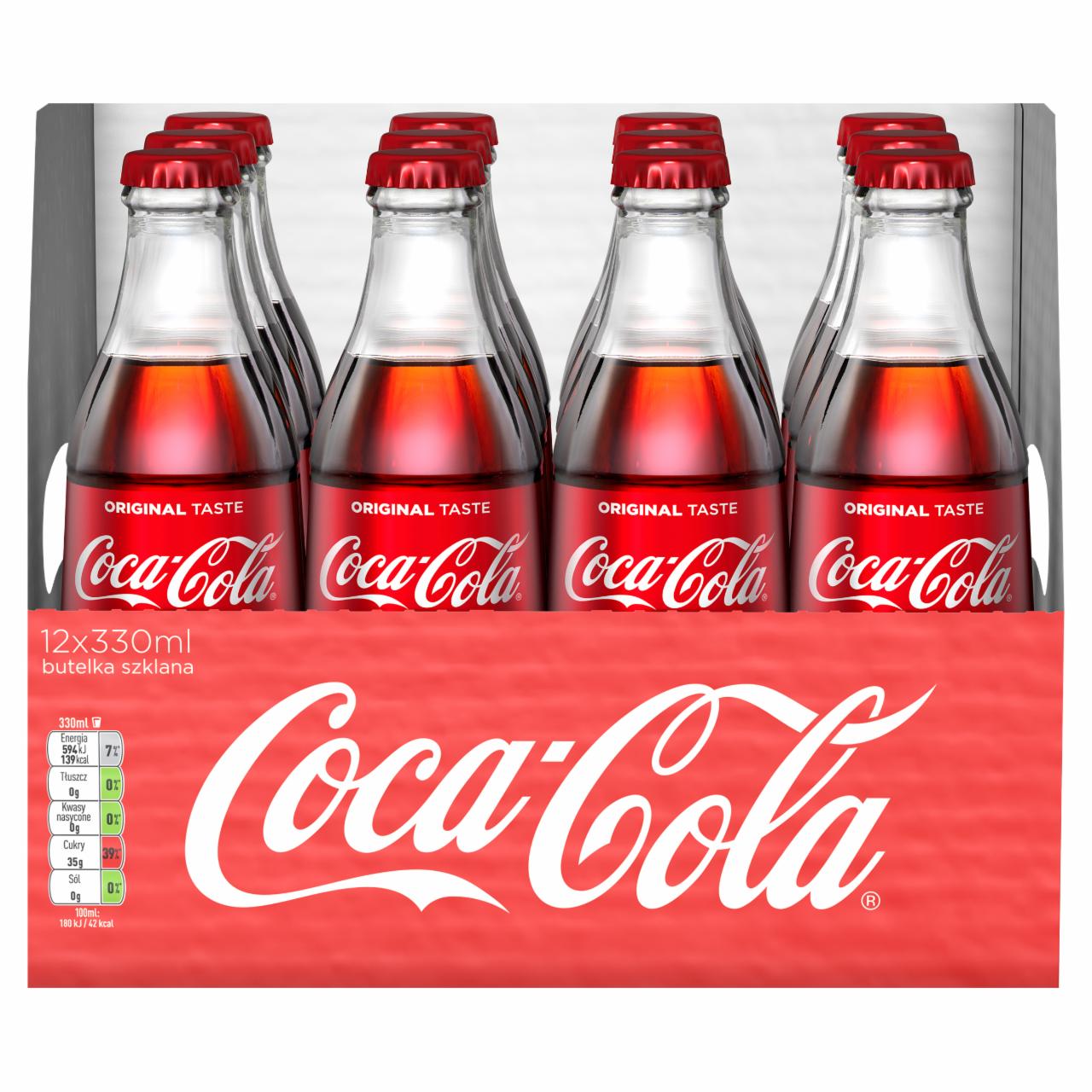 Zdjęcia - Coca-Cola Napój gazowany 12 x 330 ml