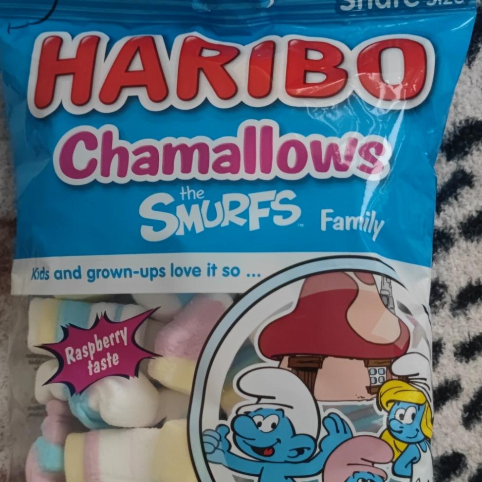 Zdjęcia - Haribo Chamallows Smerfy Pianki 175 g