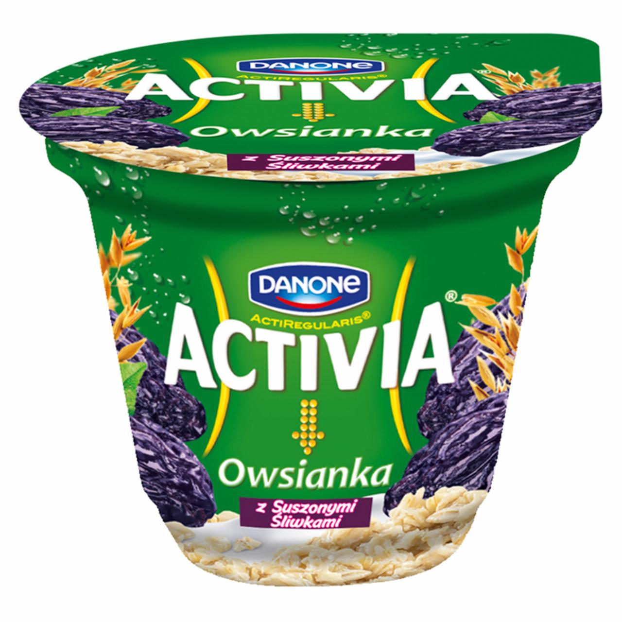 Zdjęcia - Danone Activia Owsianka z suszonymi śliwkami 190 g