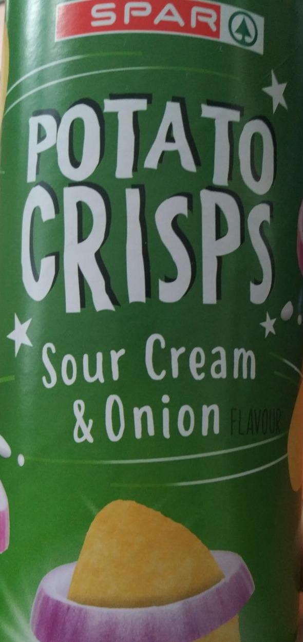 Zdjęcia - Spar Potato Crips Sour Cream