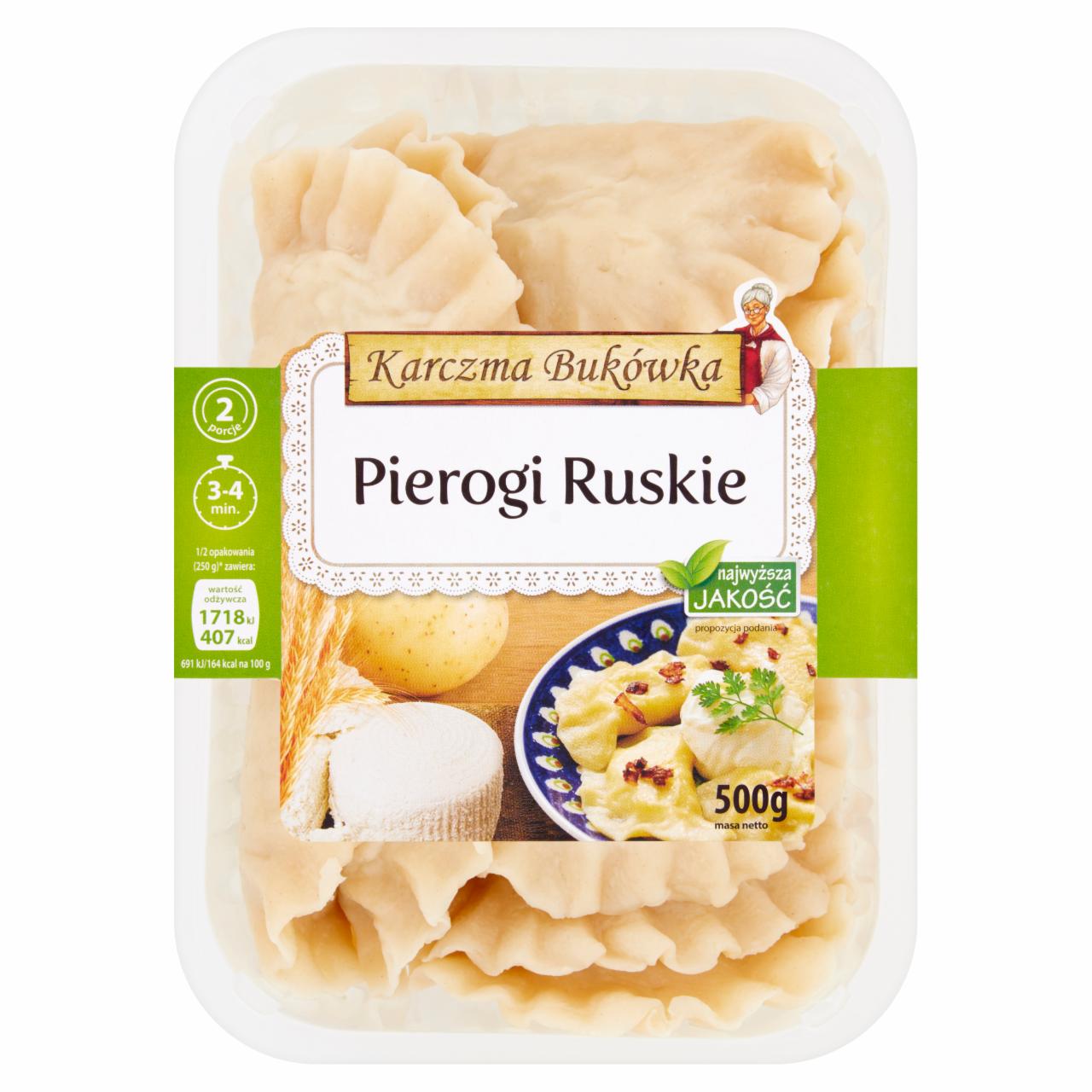 Zdjęcia - Karczma Bukówka Pierogi ruskie 500 g