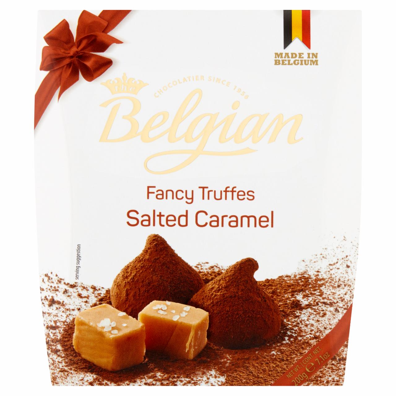 Zdjęcia - The Belgian Trufle w kakaowej posypce z kawałkami słonego karmelu 200 g