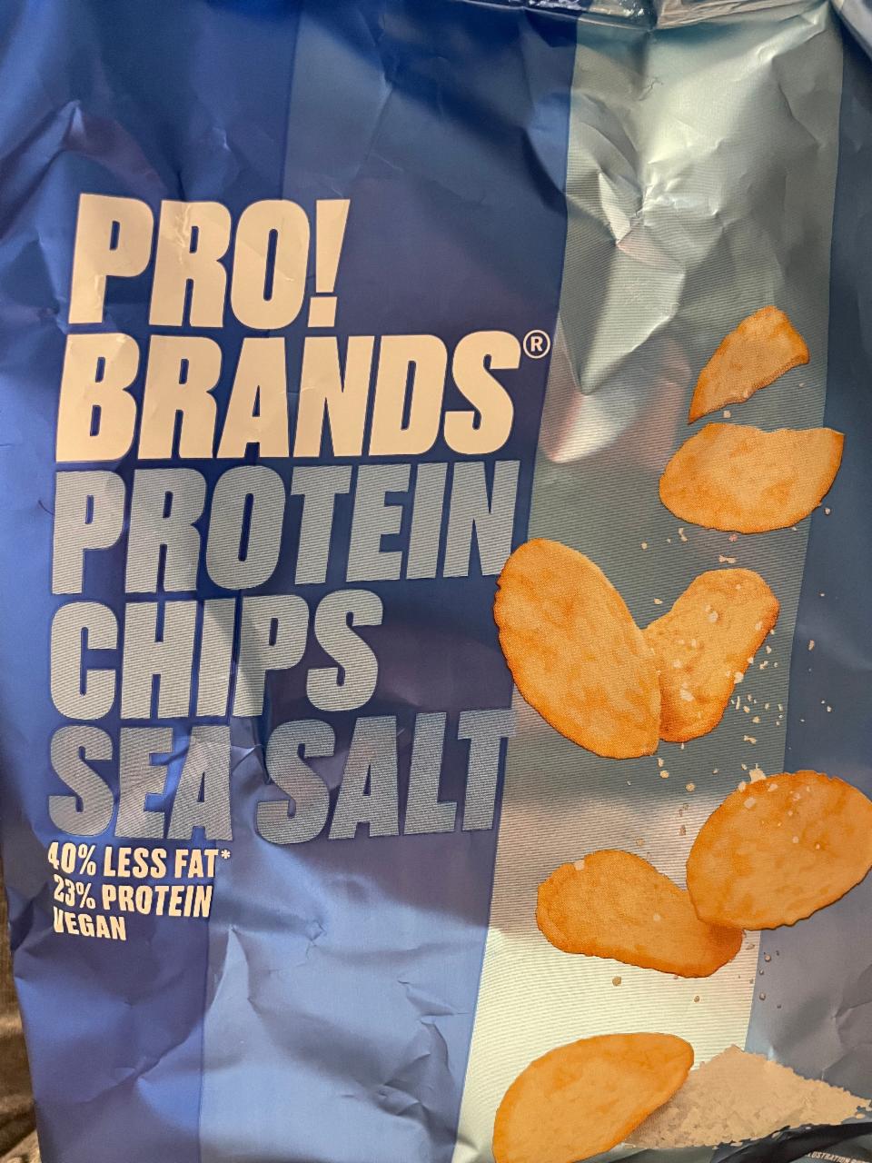 Zdjęcia - Protein chips sea salt PRO! BRANDS