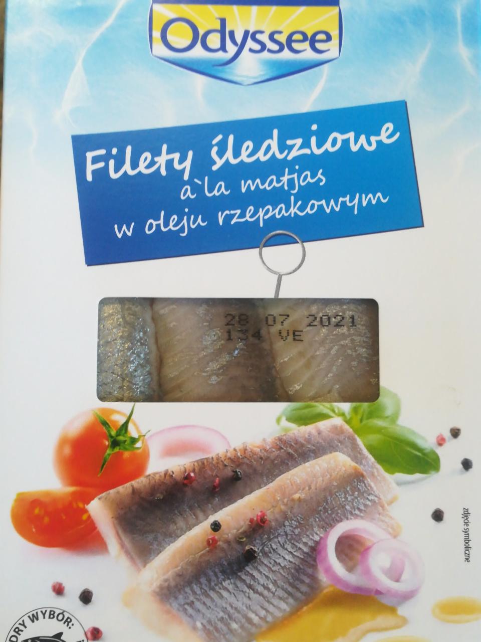 Zdjęcia - Filety śledziowe w oleju rzepakowym odysse