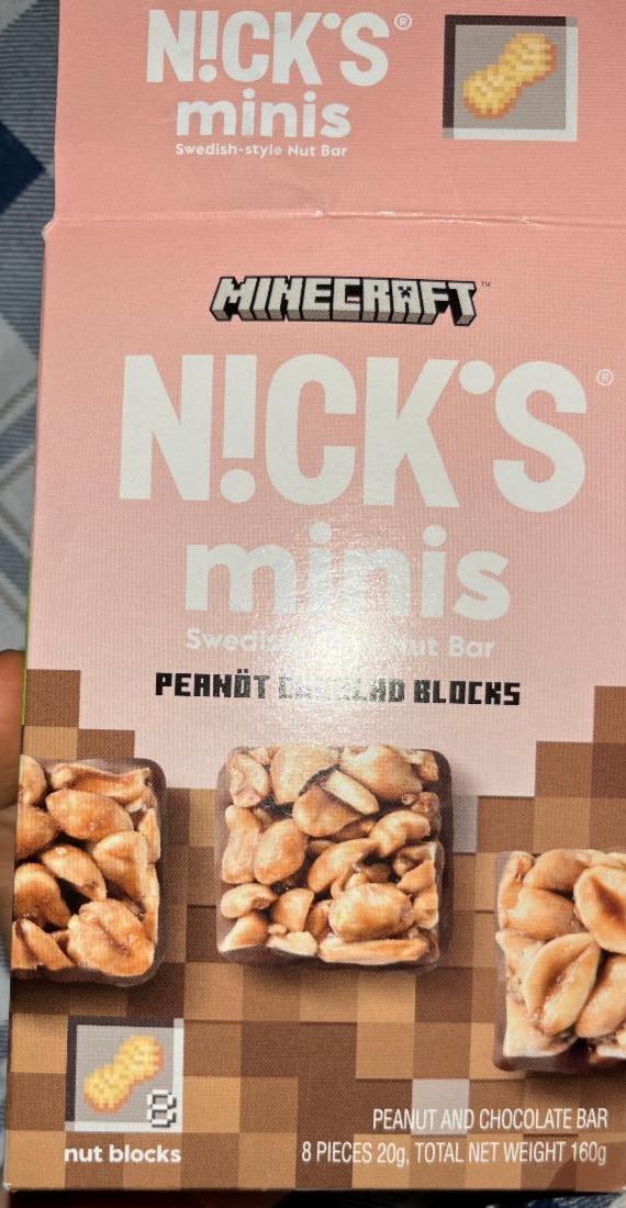 Zdjęcia - Minecraft Minis Peanöt Choklad Blocks Nicks
