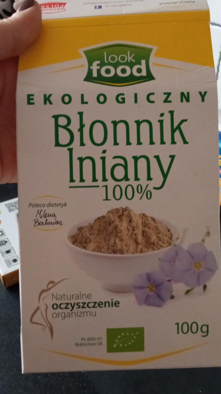 Zdjęcia - BŁONNIK LNIANY BIO 100 G lookfood