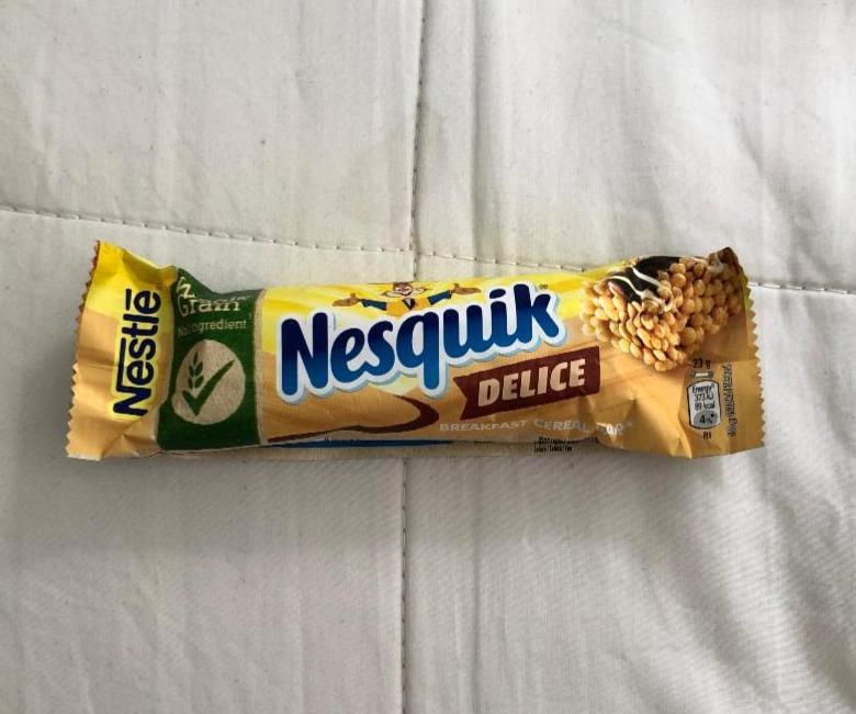 Zdjęcia - Nesquik Delice batonik zbożowy Nestlé