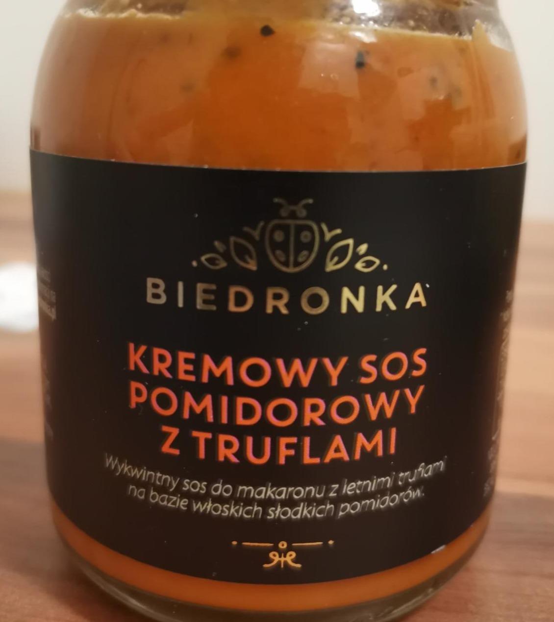 Zdjęcia - Kremowy sos pomidorowy z truflami Biedronka
