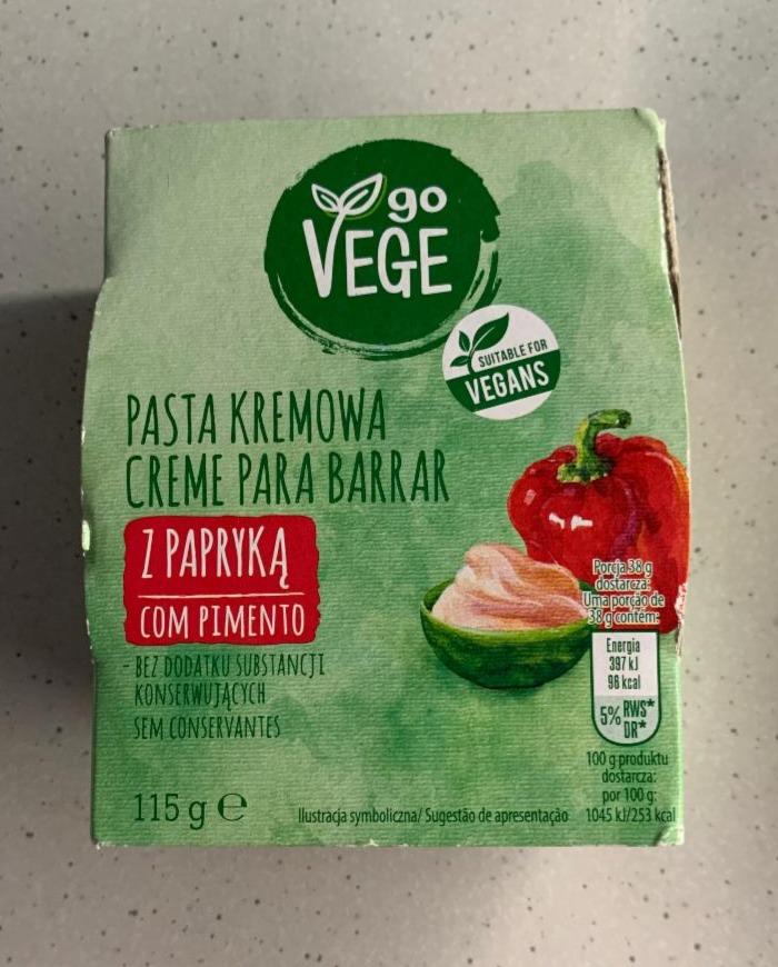 Zdjęcia - Pasta Kremowa z Papryką Go Vege