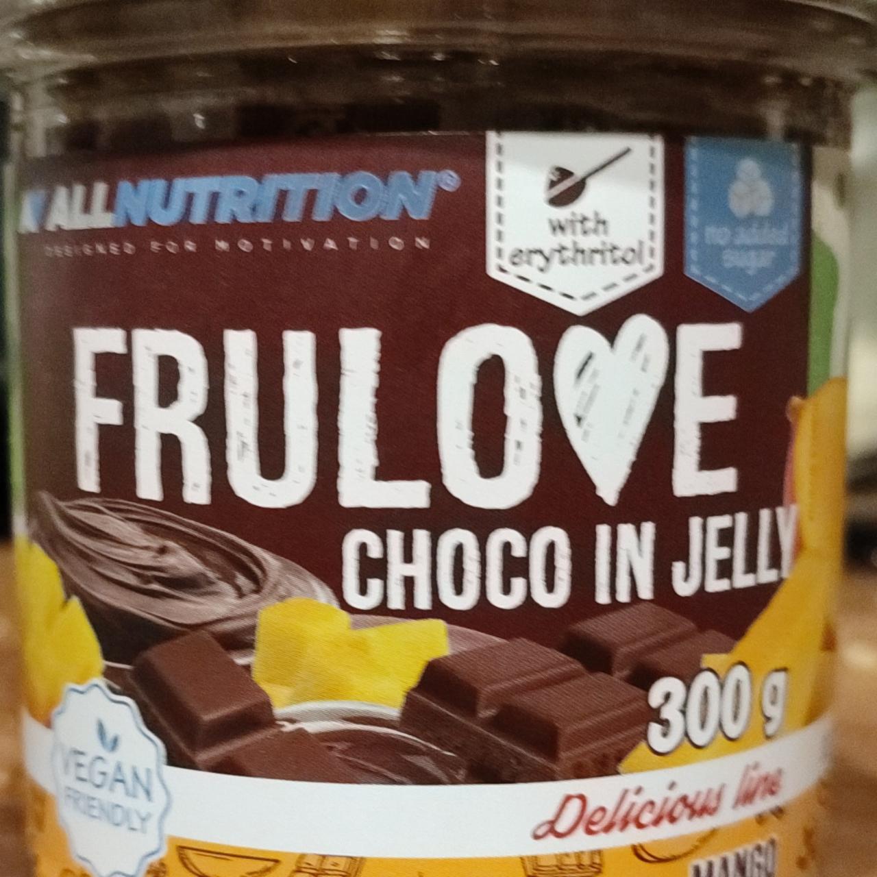 Zdjęcia - Frulove Choco in jelly Mango Allnutrition