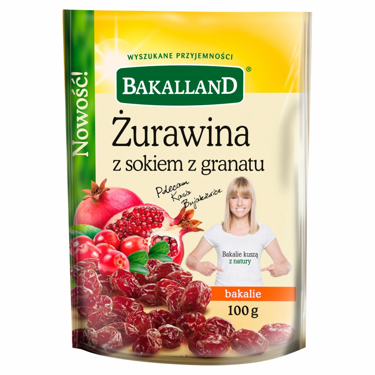 Zdjęcia - Bakalland Żurawina z sokiem z granatu 100 g