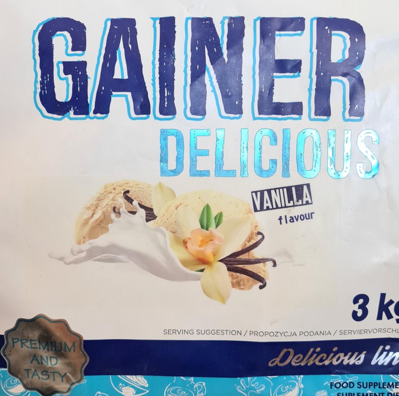Zdjęcia - Gainer Delicious Allnutrition Vanilla