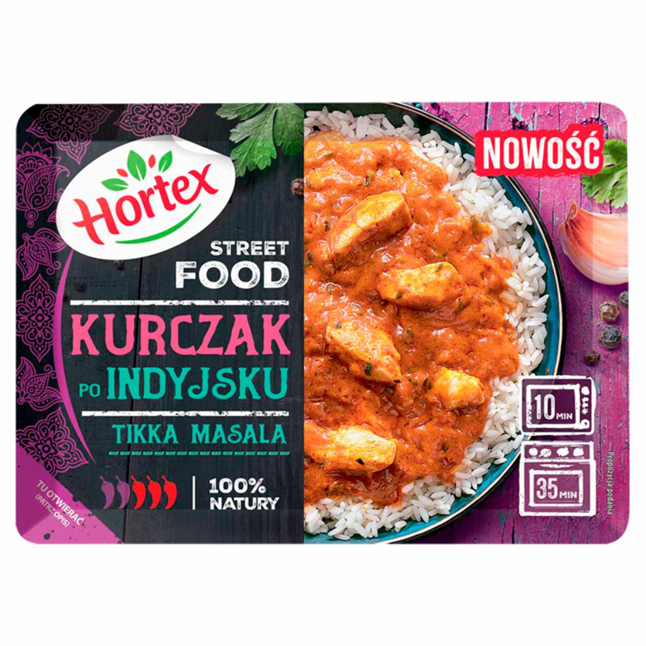 Zdjęcia - Hortex Street Food Tikka Masala Kurczak po indyjsku 350 g