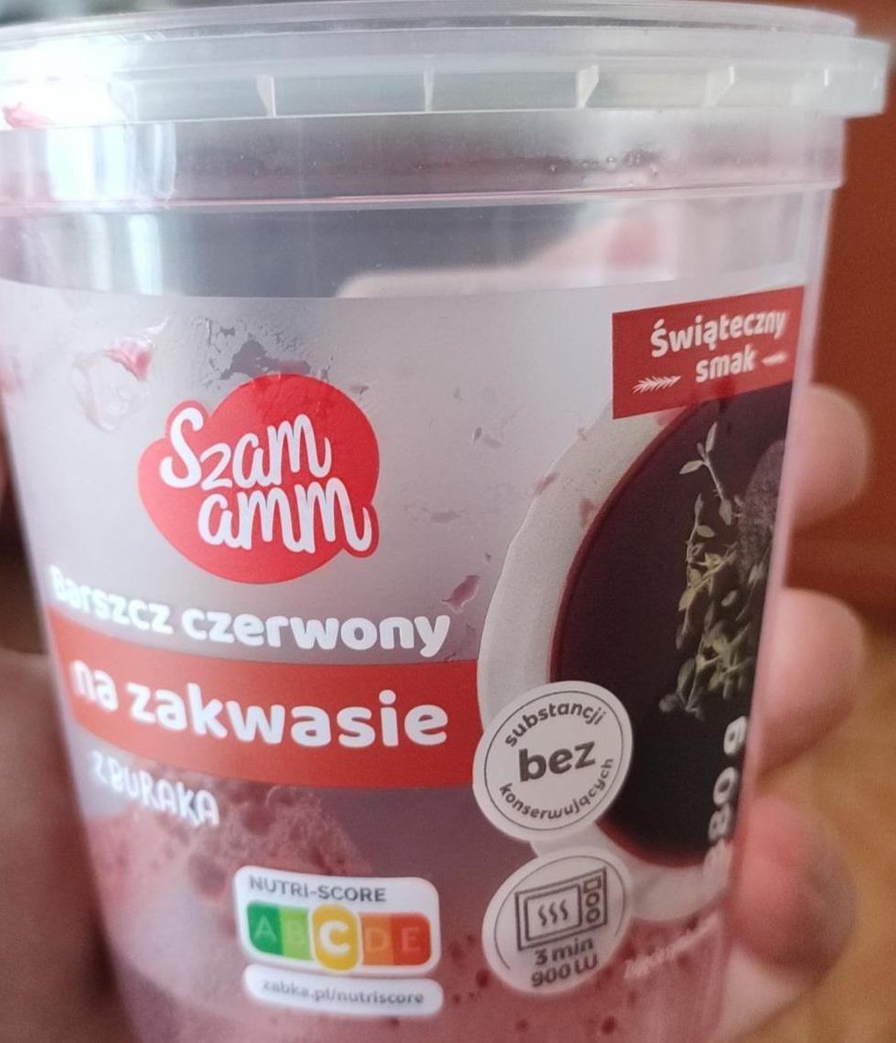 Zdjęcia - Barszcz Czerwony na zakwasie Szam amm