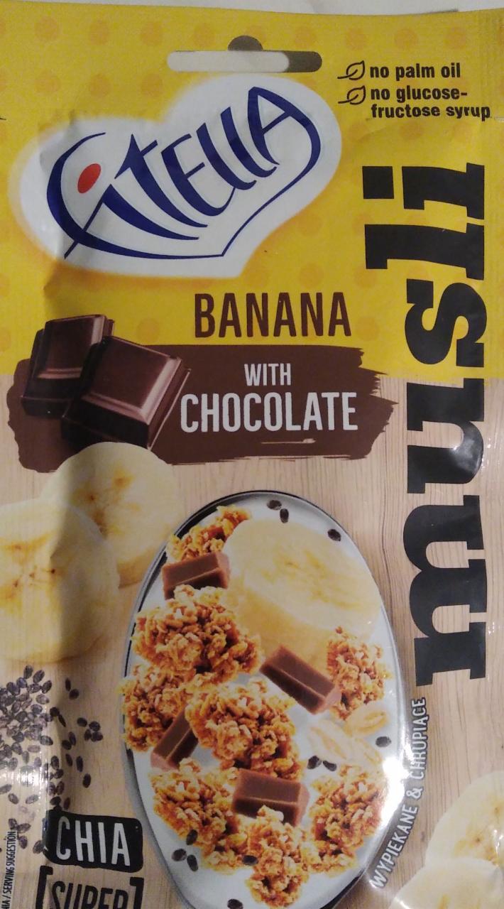 Zdjęcia - Musli banana with chocolate Fitella