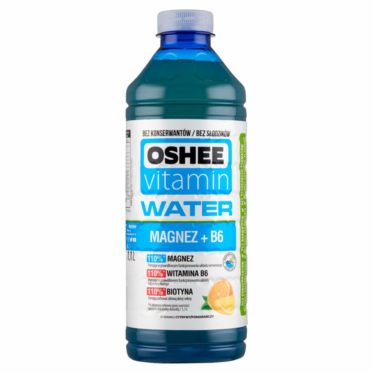 Zdjęcia - Vitamin Water Napój niegazowany smak cytryna-pomarańcza Oshee