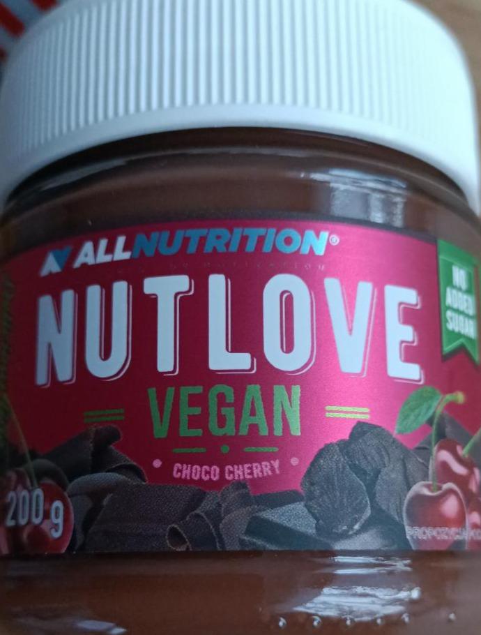 Zdjęcia - NUTLOVE Vegan Choco cherry allnutrition