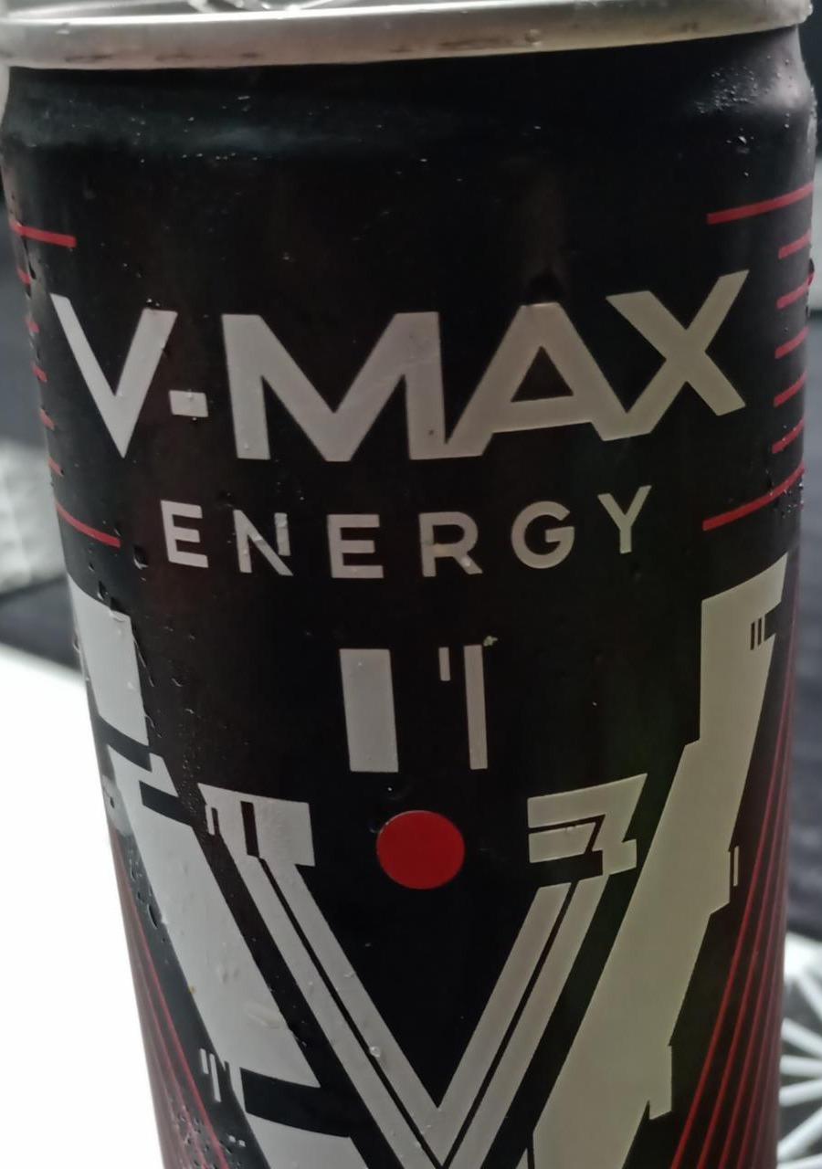 Zdjęcia - Gazowany napój energetyzujący v-max