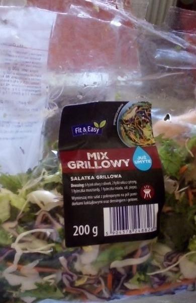 Zdjęcia - Sałatka grillowa Fit Easy