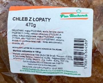 Zdjęcia - Chleb z łopaty 470g Pan Bochenek