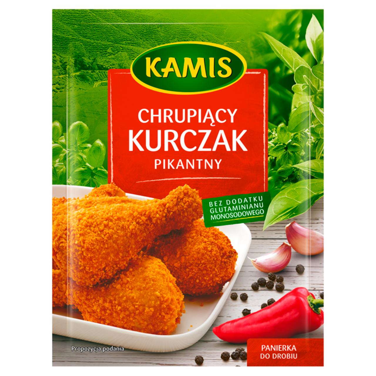 Zdjęcia - Kamis Chrupiący kurczak pikantny Panierka do drobiu 90 g