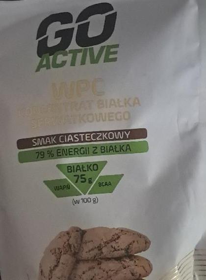 Zdjęcia - Koncentrat białka serwatkowego smak ciasteczkowy Go Active