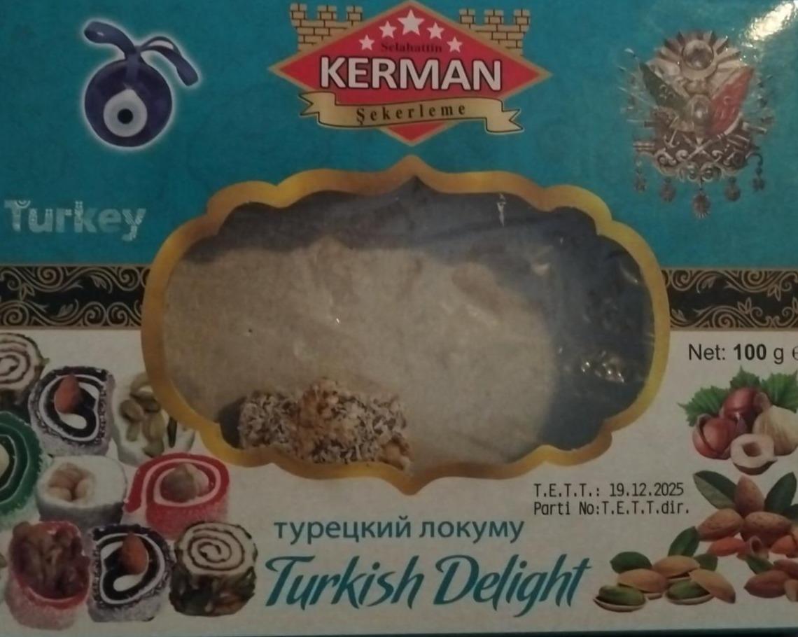 Zdjęcia - turkish delight Kerman