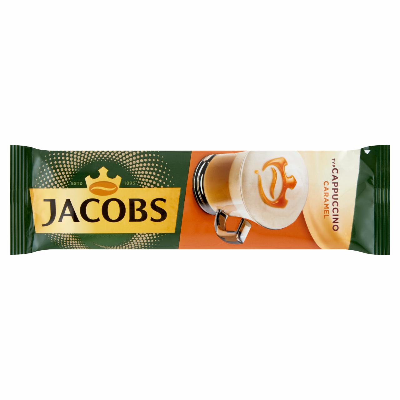 Zdjęcia - Jacobs Cappuccino Caramel Rozpuszczalny napój kawowy 15 g