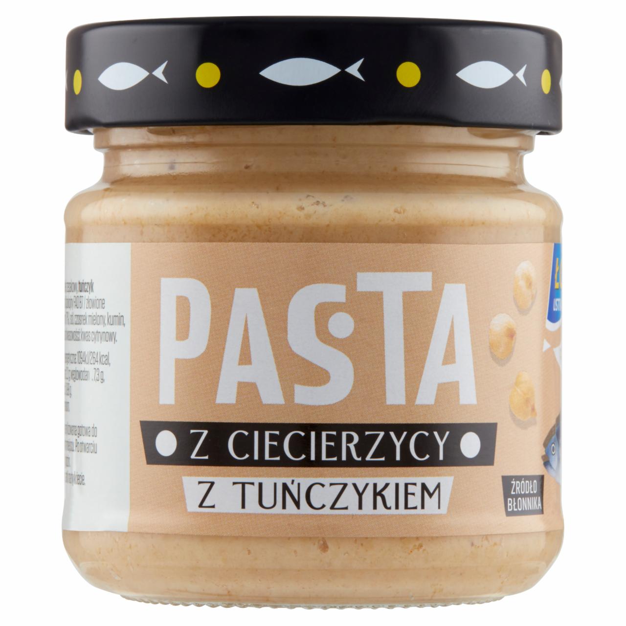 Zdjęcia - Łosoś Ustka Pasta z ciecierzycy z tuńczykiem 170 g