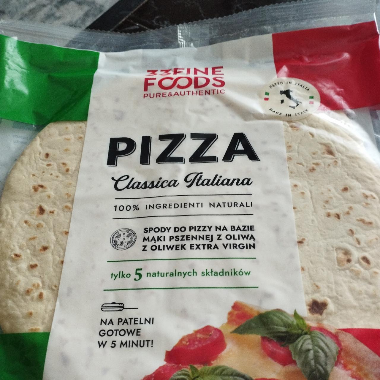 Zdjęcia - pizza classica italiano spody do pizzy 33 Fine Foods