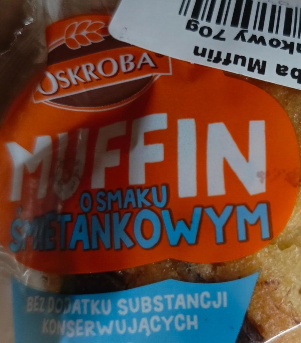 Zdjęcia - Oskroba Muffin o smaku śmietankowym 70 g