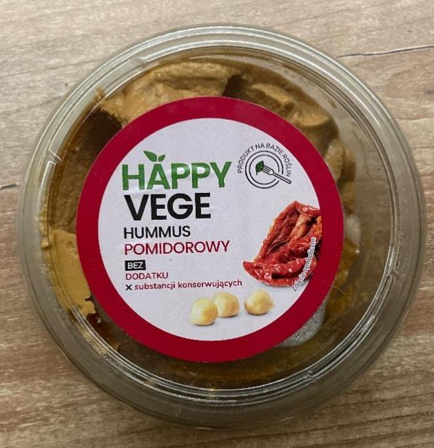 Zdjęcia - Hummus pomidorowy Happy Vege