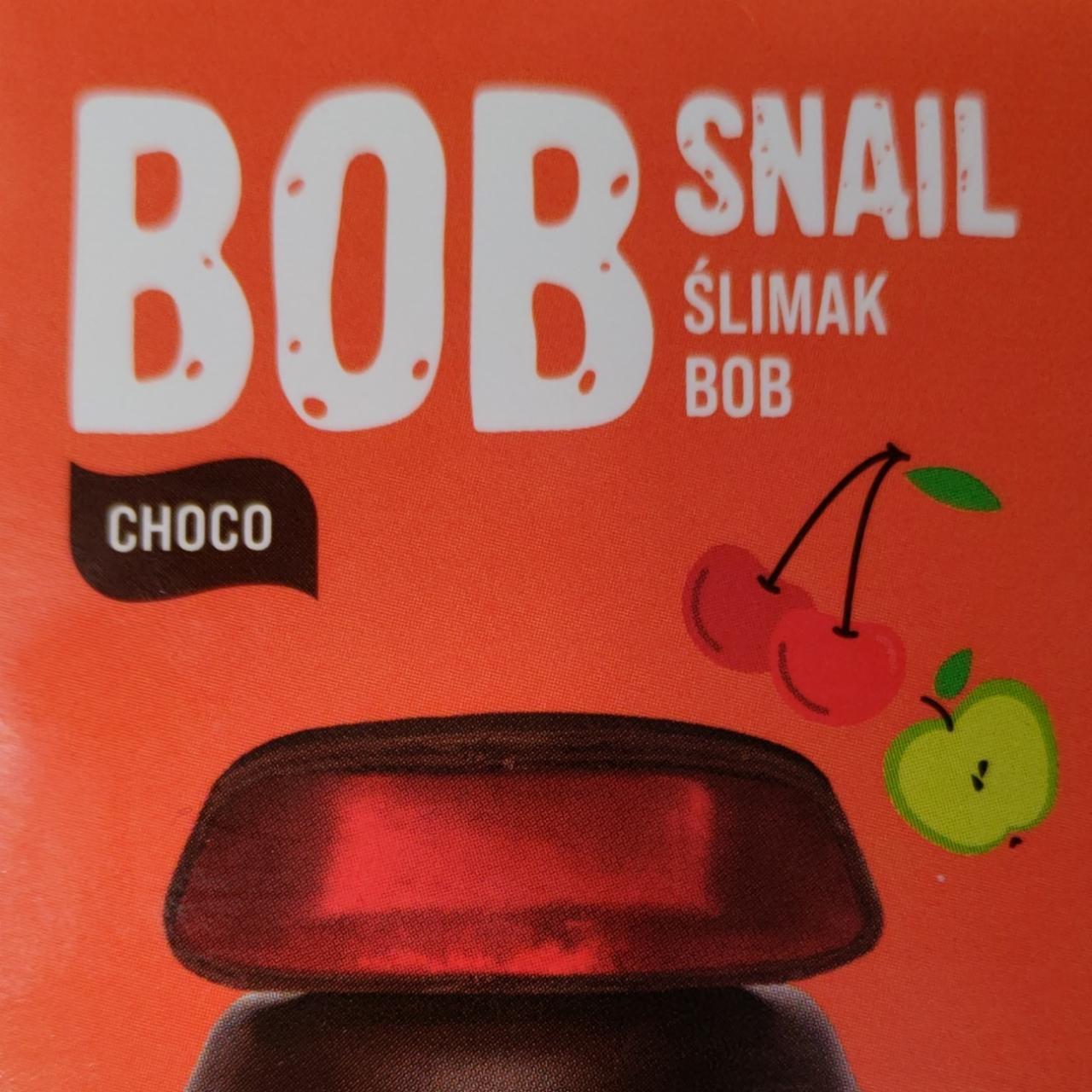 Zdjęcia - Galaretki w czekoladzie jabłko-wiśnia Bob snail