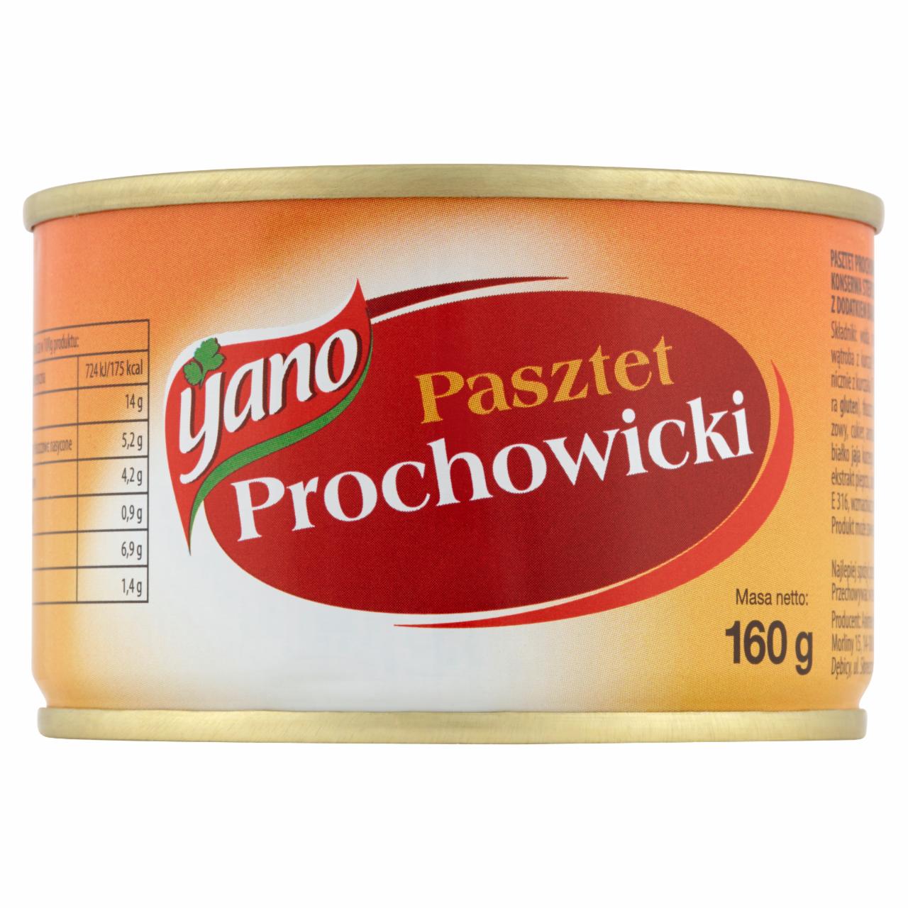 Zdjęcia - Yano Pasztet Prochowicki 160 g