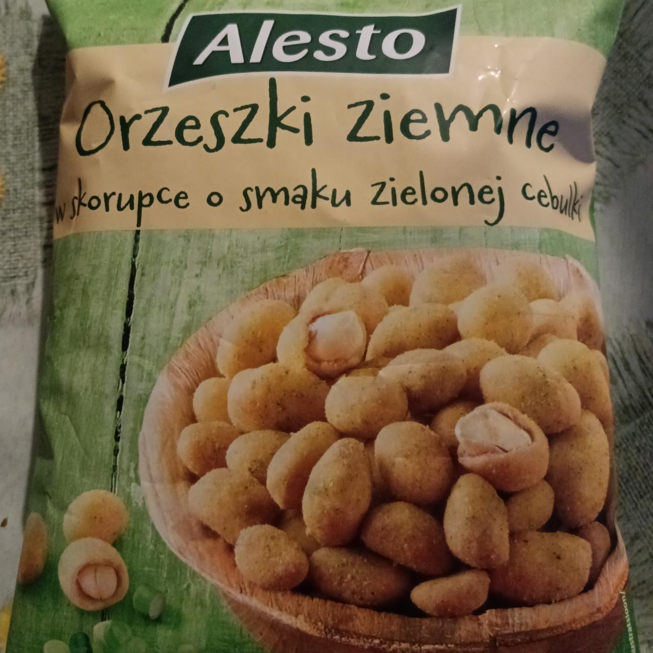 Zdjęcia - Orzeszki ziemne o smaku zielonej cebulki Alesto