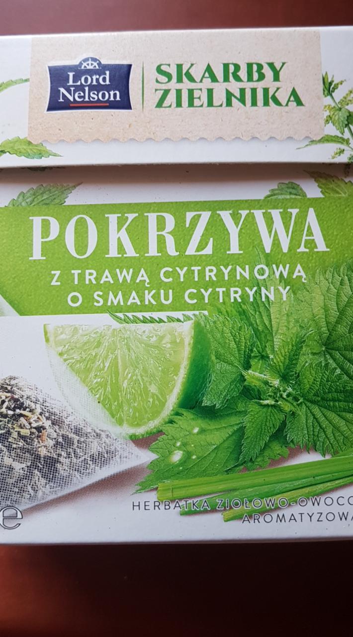 Zdjęcia - Pokrzywa z trawą cytrynową o smaku cytryny Lord Nelson