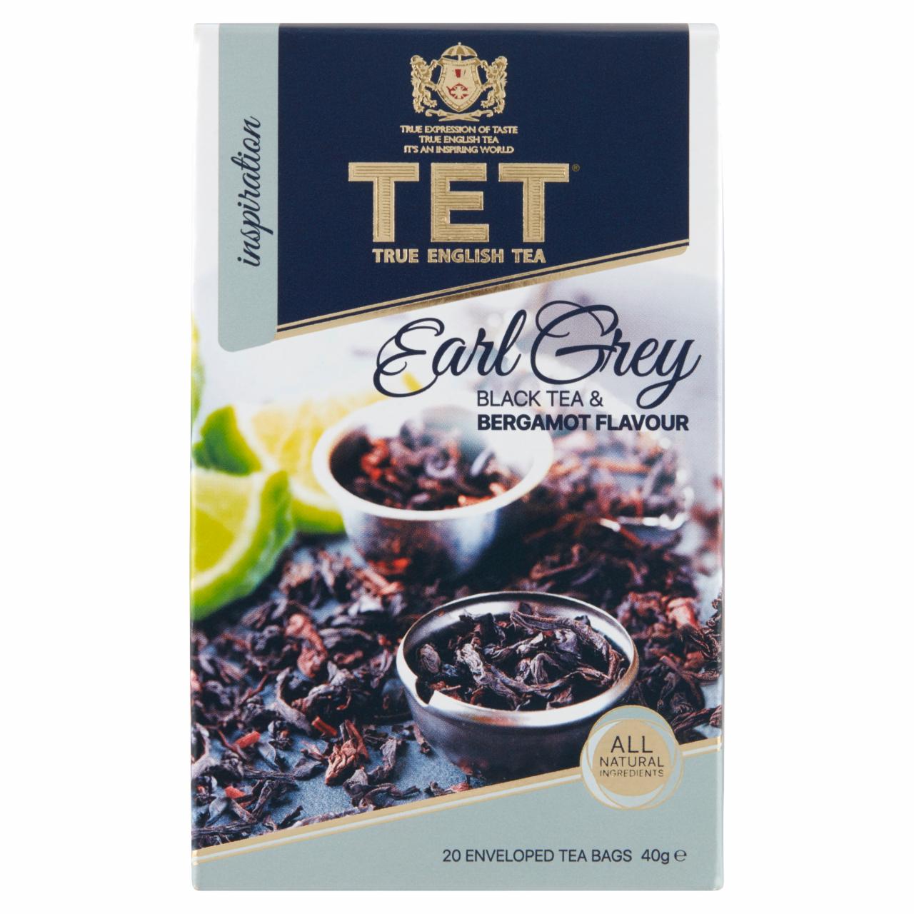 Zdjęcia - TET Inspiration Earl Grey Herbata czarna 40 g (20 x 2 g)