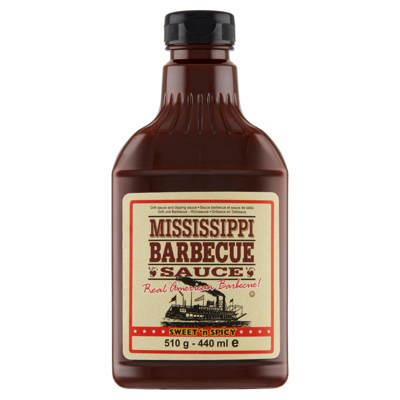 Zdjęcia - Mississippi Sos barbecue słodki-pikantny 510 g