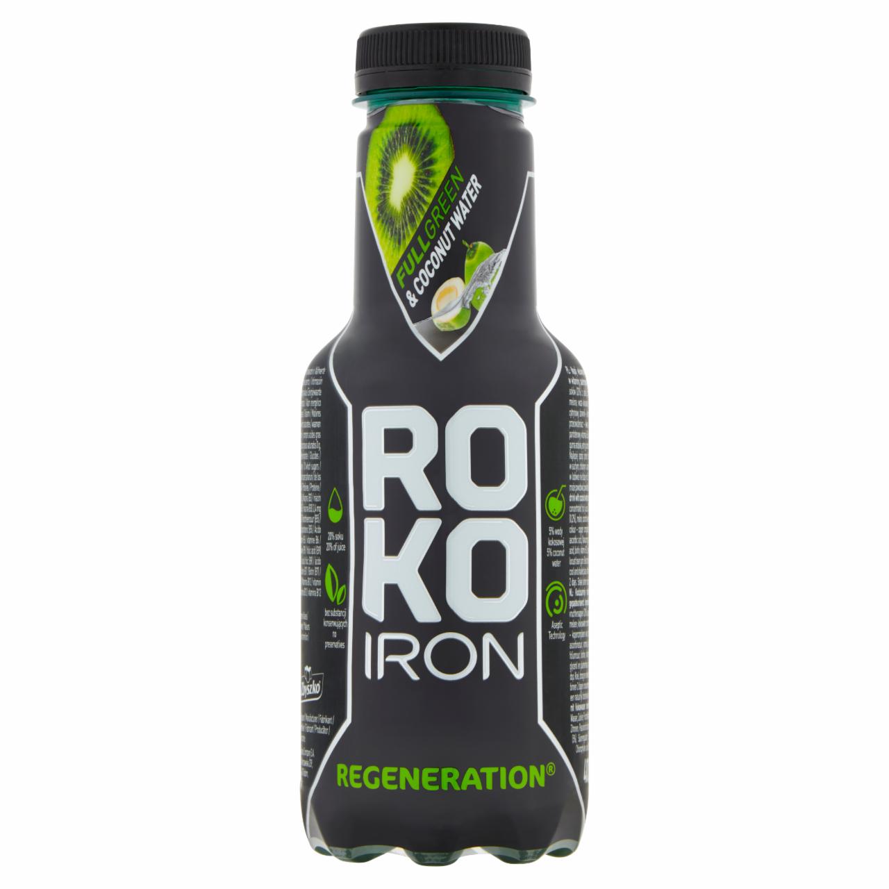 Zdjęcia - ROKO Iron Regeneration Napój niegazowany 400 ml