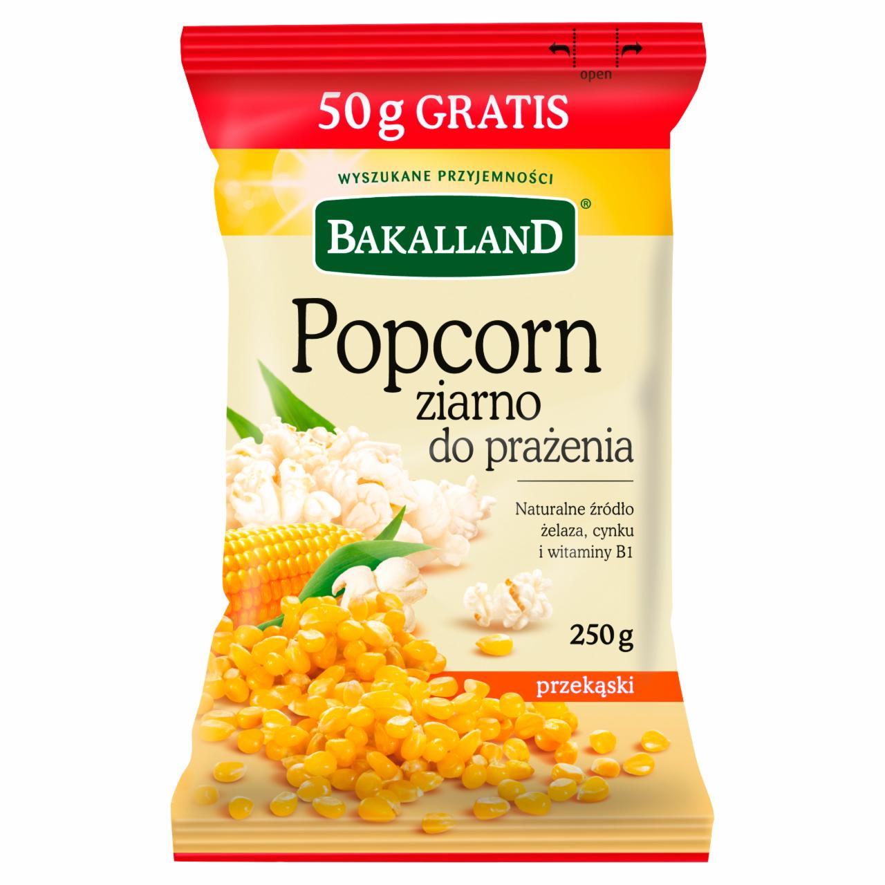 Zdjęcia - Bakalland Popcorn ziarno do prażenia 250 g