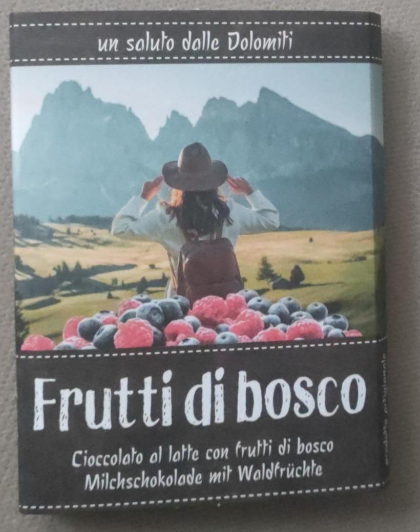 Zdjęcia - Czekolada mleczna z owocami Frutti di bosco