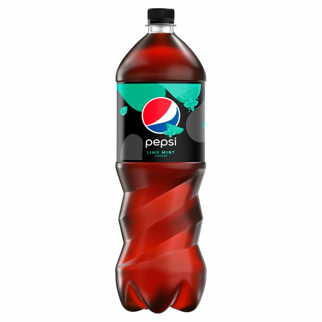 Zdjęcia - Pepsi Lime Mint Napój gazowany 1,75 l