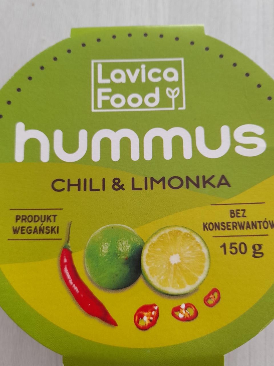 Zdjęcia - hummus chili&limonka lavica food