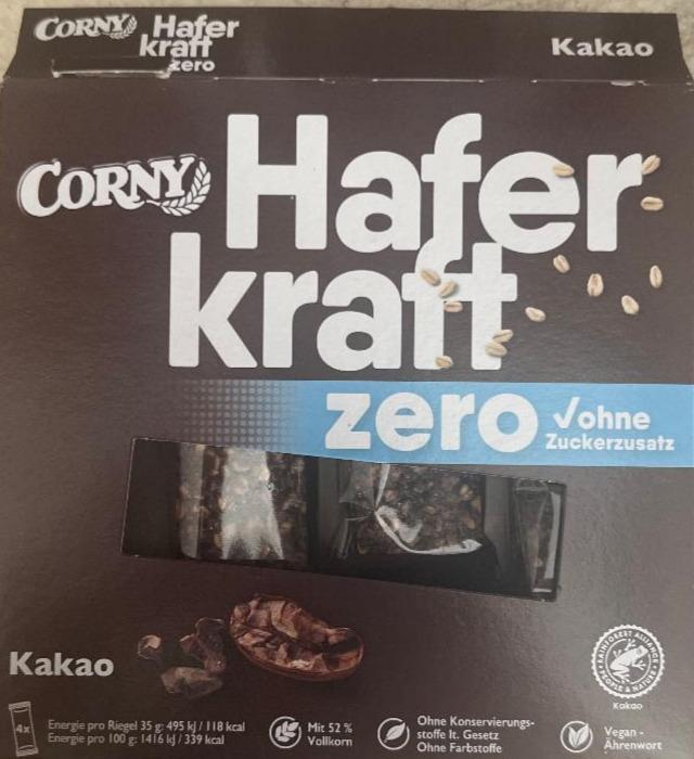 Zdjęcia - Hafer kraft zero kakao Corny
