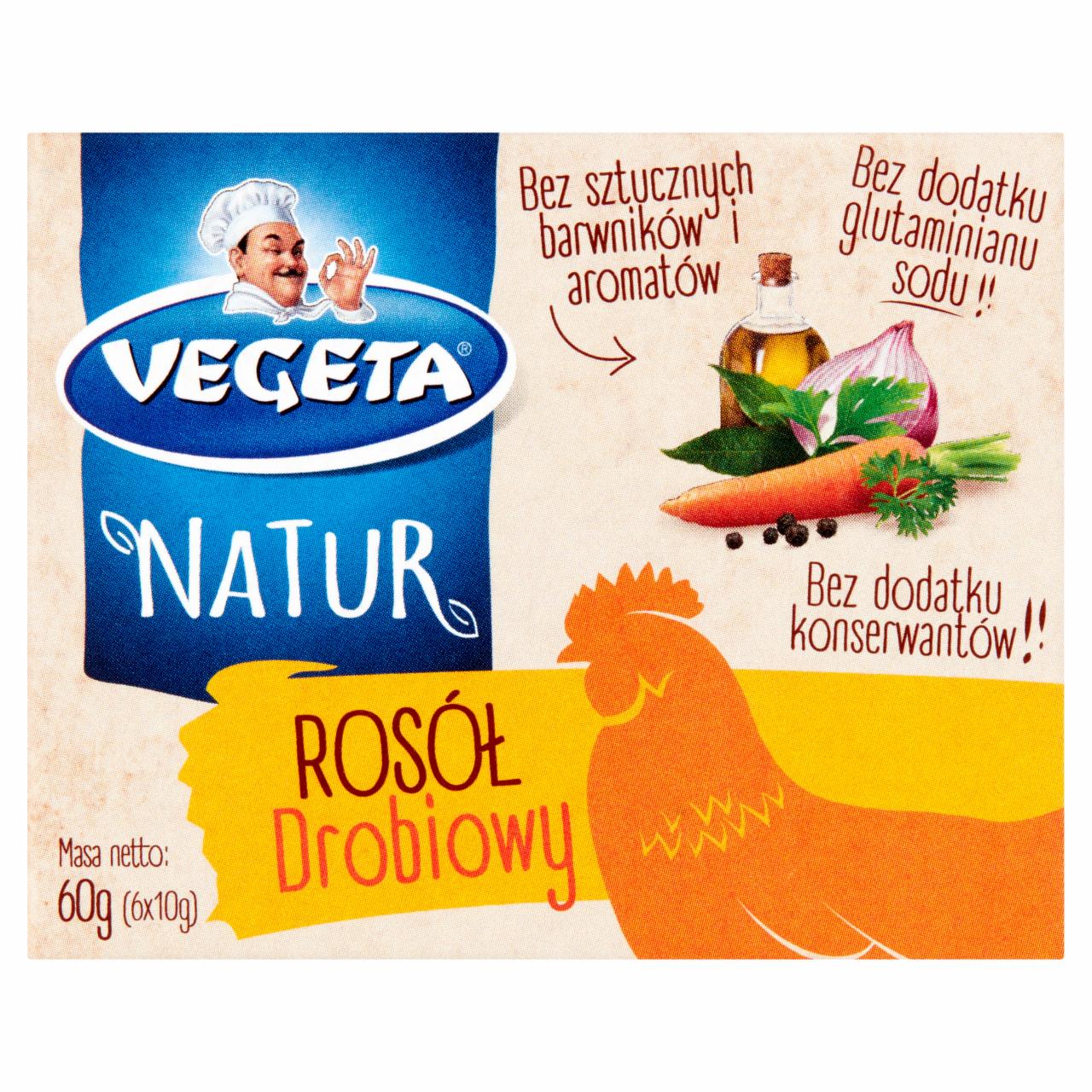 Zdjęcia - Vegeta Natur Rosół drobiowy 60 g (6 x 10 g)