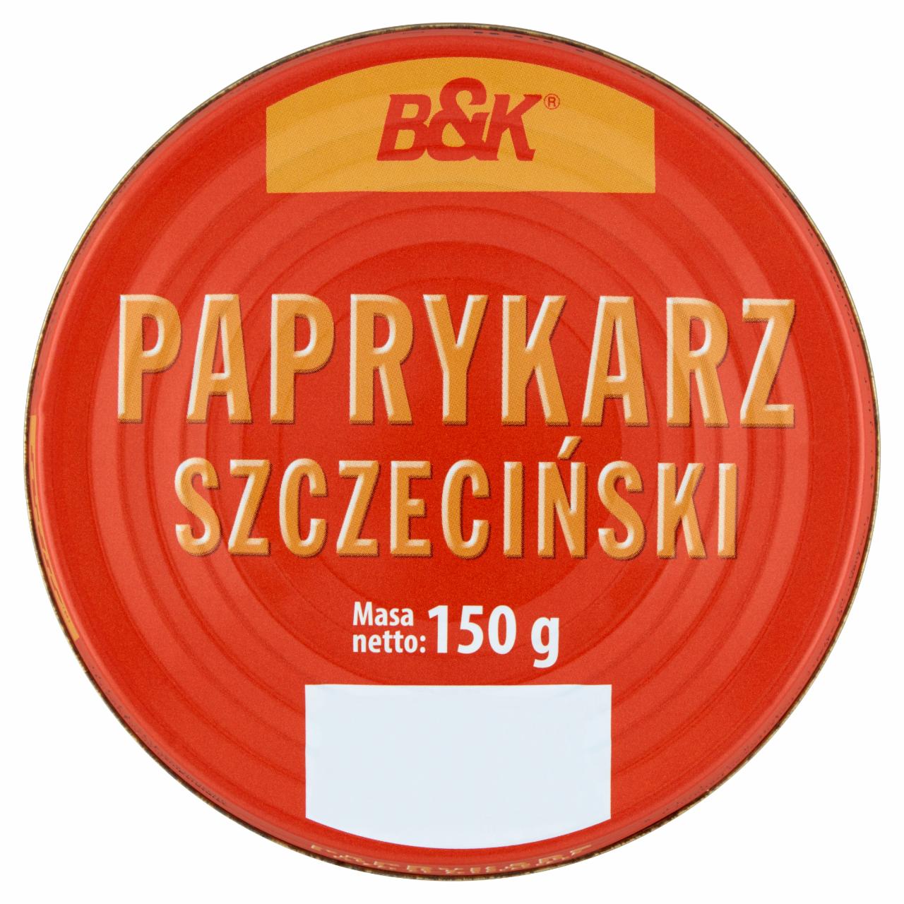 Zdjęcia - B&K Paprykarz szczeciński 150 g