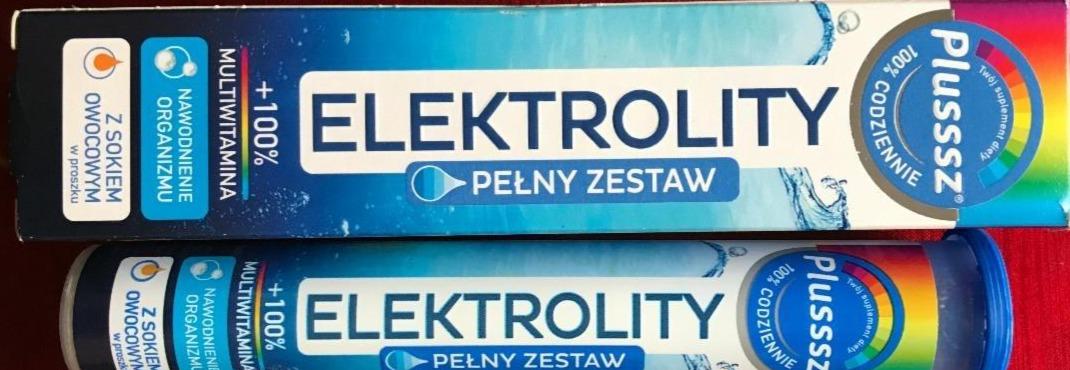 Zdjęcia - Plusssz Suplement diety elektrolity sport 100 % complex 103,2 g (24 x 4,3 g)