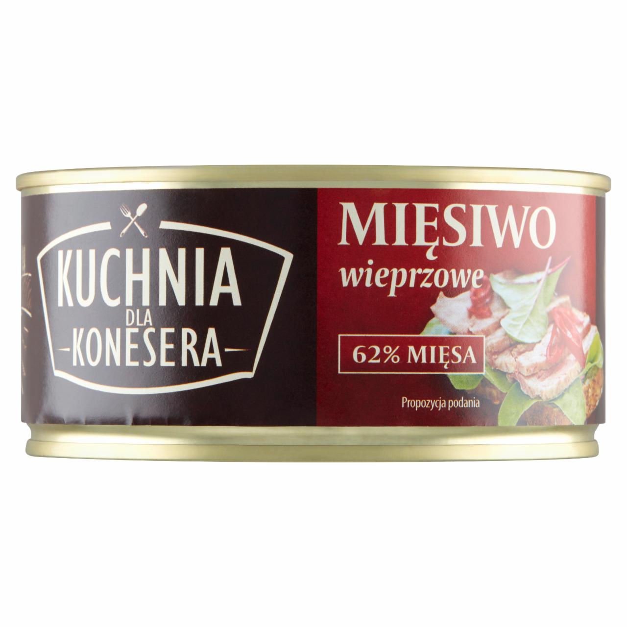 Zdjęcia - Kuchnia dla konesera Mięsiwo wieprzowe 300 g