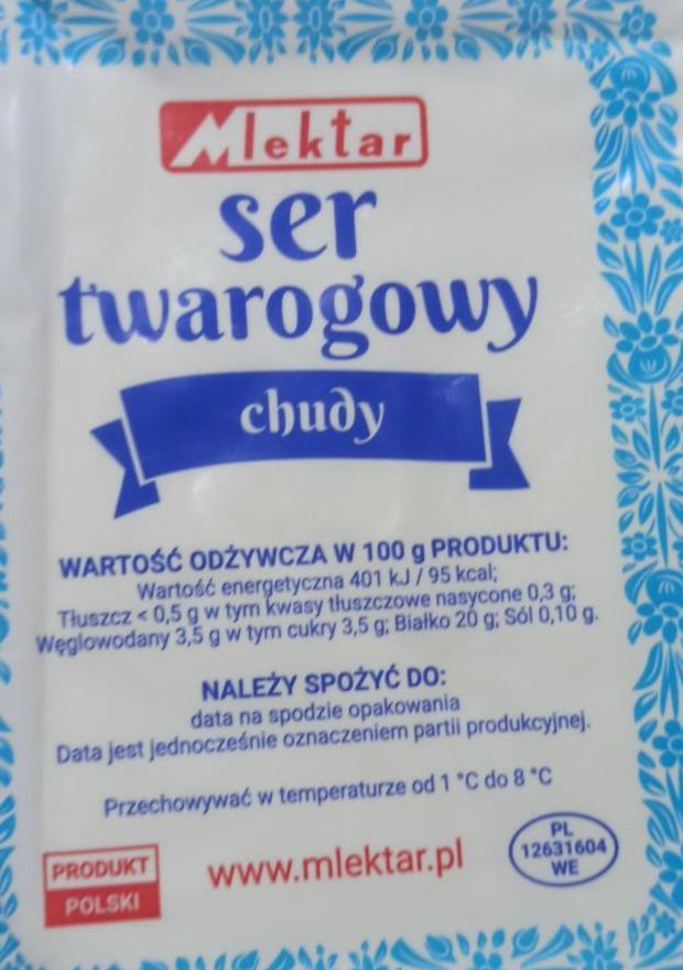 Zdjęcia - Twaróg chudy Mlektar