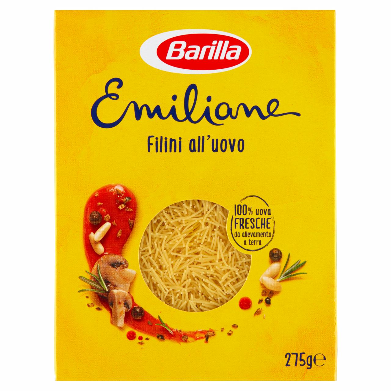 Zdjęcia - Barilla Emiliane Makaron jajeczny filini 275 g